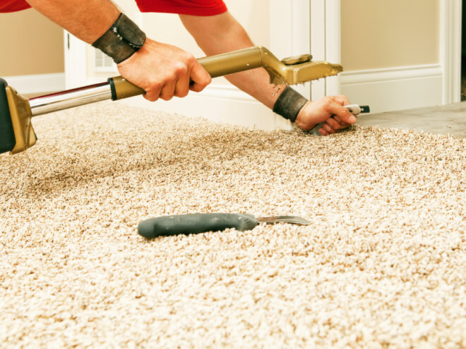 Repair A Damaged Carpet